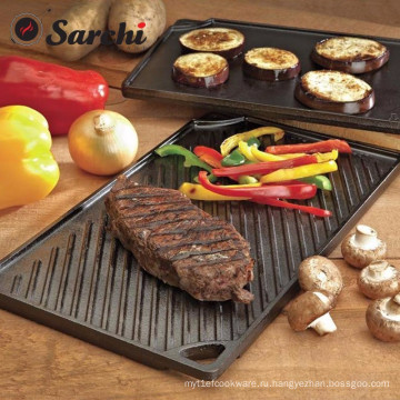 BBQ Durable Double Play Griddle Pan.46 * 26 * 1.5cm